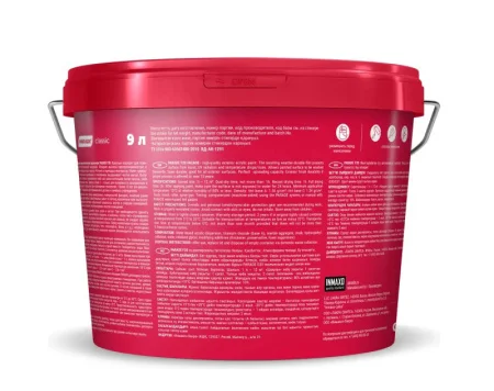 Краска акриловая Parade F20 фасадная матовая База А 9л