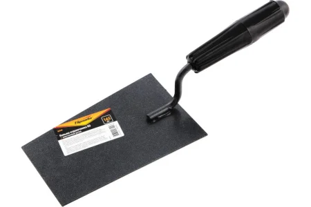 Кельма отделочника нержавеющая 165х105мм трапеция пластиковая рукоятка Sparta КО 86346  1 20