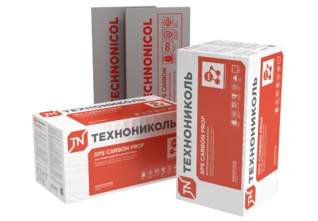 Экструзионный пенополистирол ТЕХНОНИКОЛЬ CARBON PROF 1180х580х100-L 4пл 1 уп 0,27376м3 2,7376м2  582