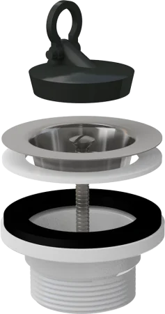 Выпуск д умывальника 1 1 2  A33 (AlcaPlast)  1