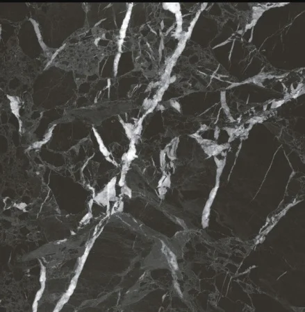 Керамогранит Gresse Simbel Pitch GRS05-02 600х600х10мм 1уп=1,44м2 (4шт) черно-серый мрамор