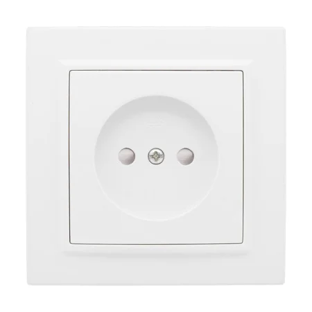 Розетка 1-м СП Минск 10А защ. шторки без заземл. бел. Basic EKF ERR10-022-100 Розетка 1-м СП Минск 10А защ. шторки без заземл. бел. Basic EKF ERR10-022-100