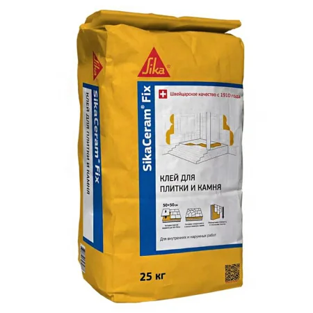 Клей  25 кг для керамической плитки Sika Ceram Fix   1 48 (C0 T)