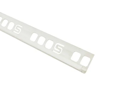 Угол внутренний белый д/кафеля 7-8мм., 2,5м, Уп=25 шт.