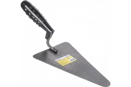 Кельма каменщика нержавеющая 200мм треугольник пластиковая рукоятка РемоКолор 28-2-320  1 25