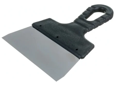 Шпатель фасадный 150мм пластиковая рукоятка нерж. сталь РемоКолор 12-5-150