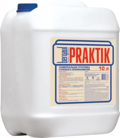 Грунтовка Bergauf Рraktik глубокого проникновения 10кг Грунтовка Bergauf Рraktik глубокого проникновения 10кг
