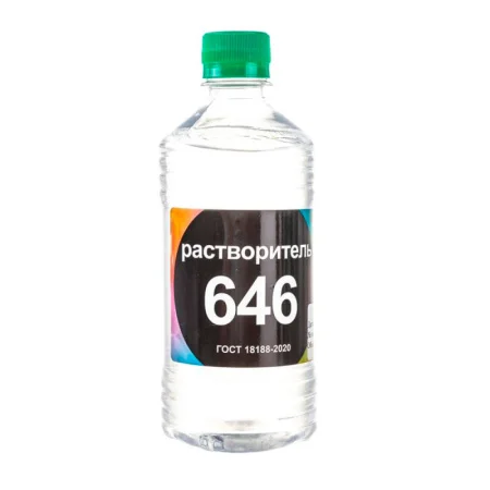 Растворитель Нефтехимик 646 0,5л Растворитель Нефтехимик 646 0,5л