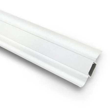 Плинтус напольный 001 Белый 55х2200мм Лексида