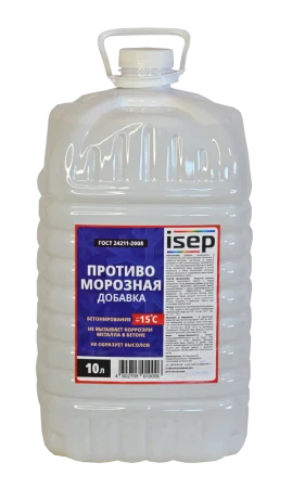 Противоморозная добавка ИСЕП-Колор 10л.  1 50