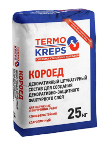 Штукатурка декоративная TermoKreps Короед 25 кг 