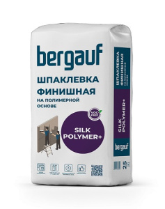 Шпаклевка полимерная белая Bergauf Silk Polymer 25 кг