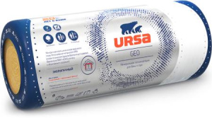 Утеплитель Ursa Geo M-15 8000х1220х100 мм/9,8 м² /1 мат