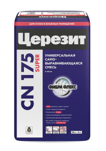 Смесь универсальная самовыравнивающаяся Церезит CN 175 Супер 3-60 мм 25 кг