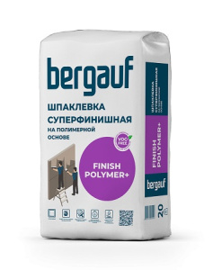 Шпаклевка полимерная финишная Bergauf Finish Polymer 20 кг