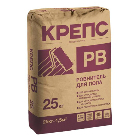 Ровнитель для пола Крепс РВ 25кг  1 56