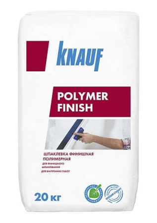 Шпатлевка финишная полимерная Полимер-финиш 20кг KNAUF 1уп=48шт