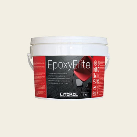 Затирка для швов эпоксидная Litokol EpoxyElite Е.01 Зефир 1 кг