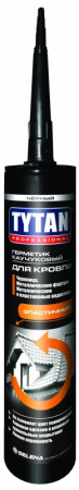 Герметик каучуковый для кровли Tytan Professional чёрный 310 мл